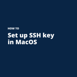 thumbnail - how to setup ssh